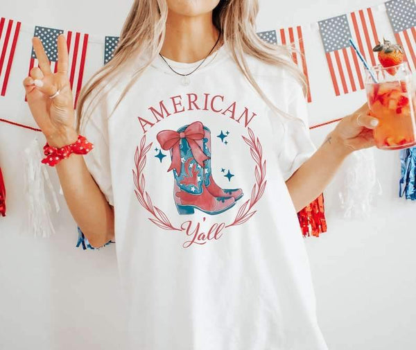 American Yall boots 26850 DTF transfer