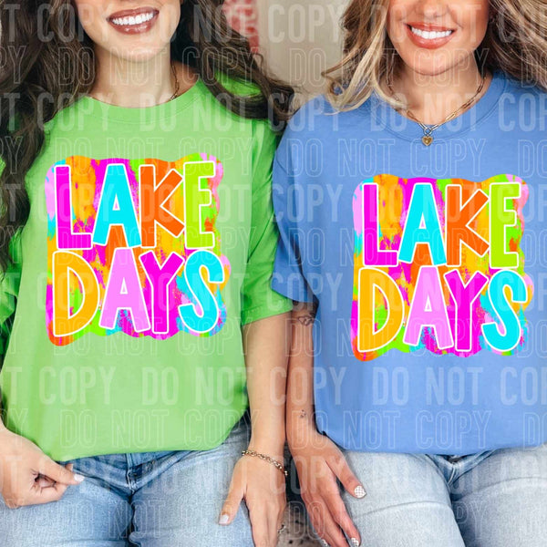 Lake days neon (SBB) 36956 DTF transfer