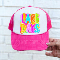 Lake days neon (SBB) 36956 DTF transfer