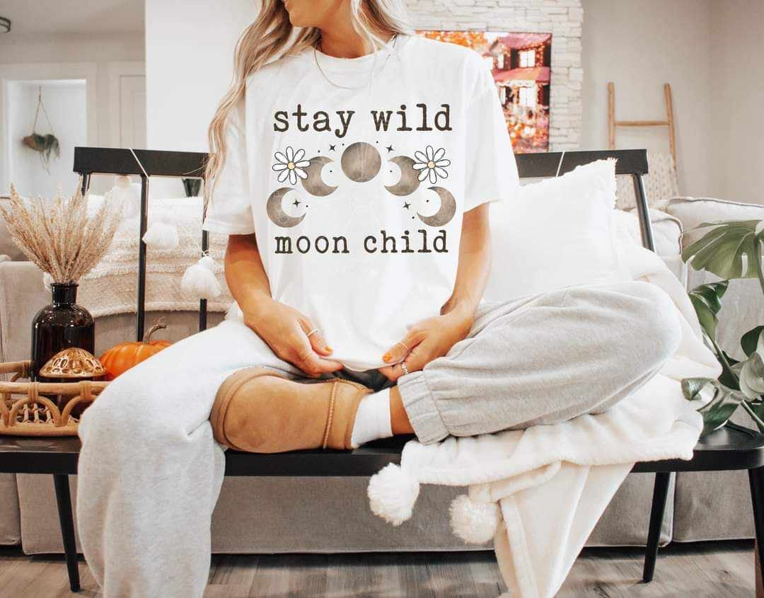 Stay wild moon child (LYTTLE) 36974 DTF transfer