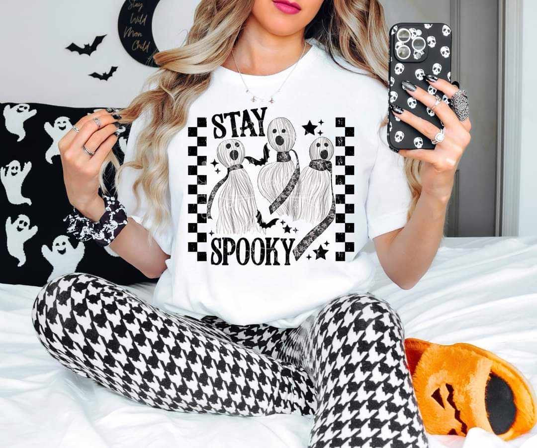 Stay spooky trio ghosts (LYTTLE) 36972 DTF transfer