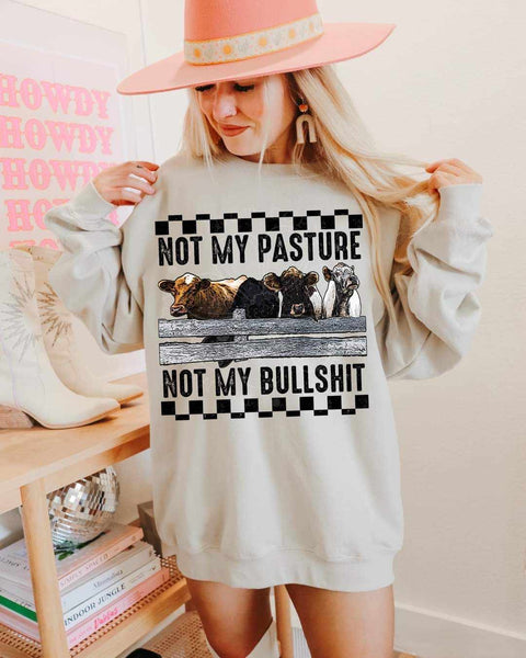 Not my pasture not my bullshit (LYTTLE) 36963 DTF transfer