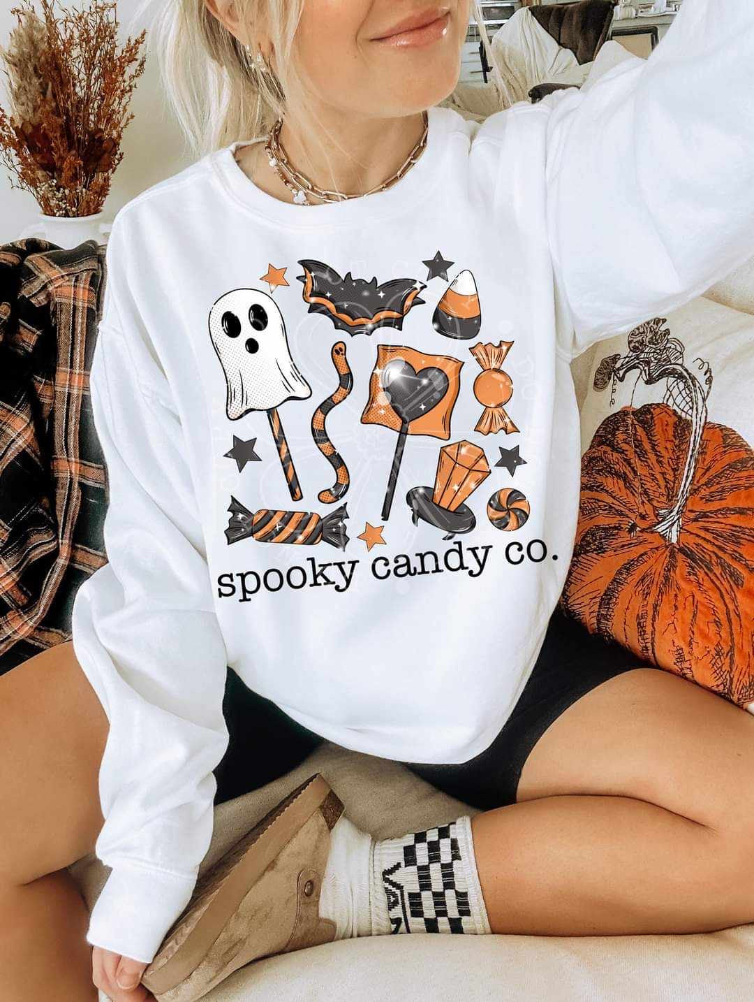 Spooky candy co ORANGE candy (LYTTLE) 36968 DTF transfer