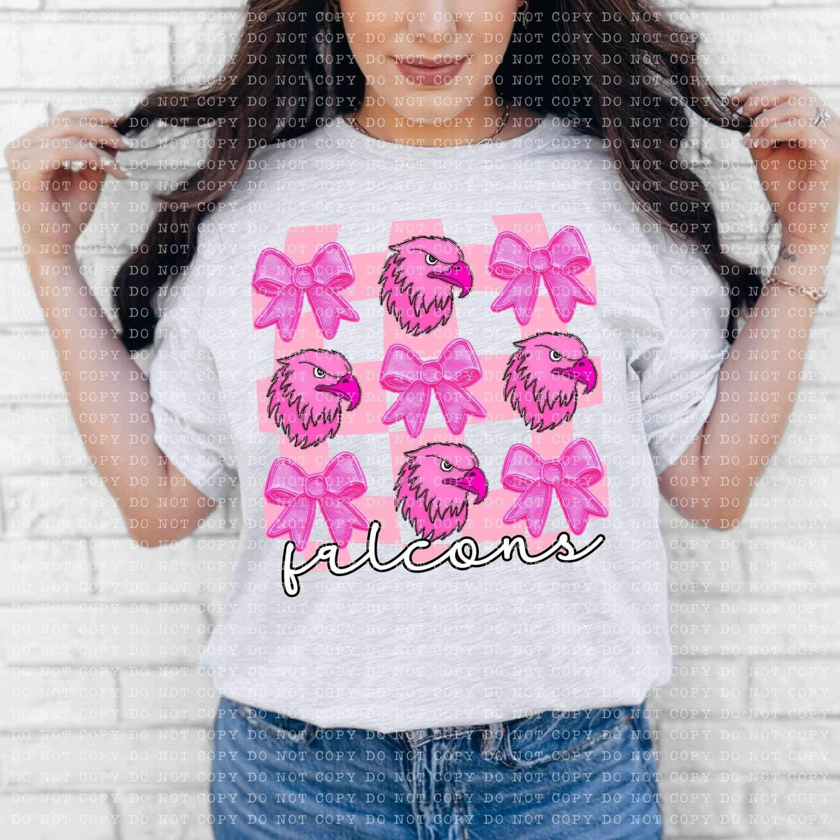 Falcons coquette collage (ECHT) 26948 DTF transfer