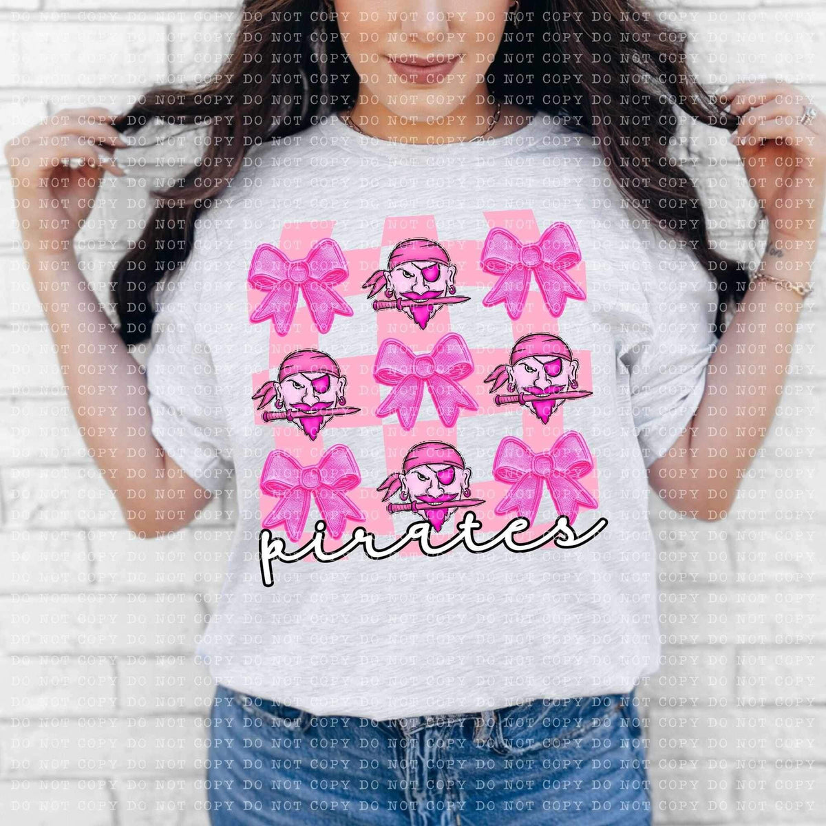 Pirates coquette collage (ECHT) 26943 DTF transfer