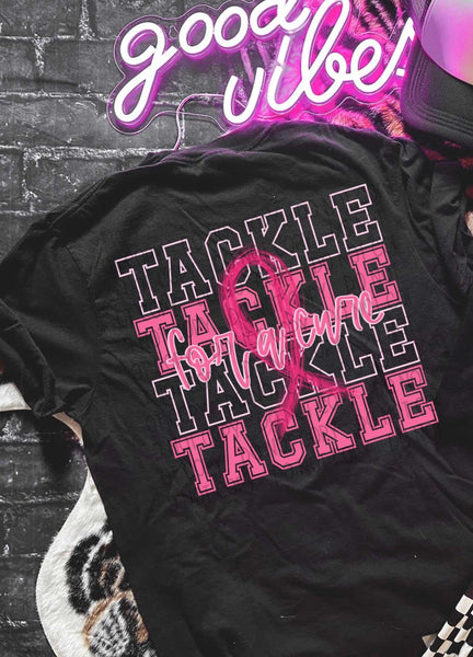 Tackle For a Cure Breast Cancer Awareness 49108 DTF transfer