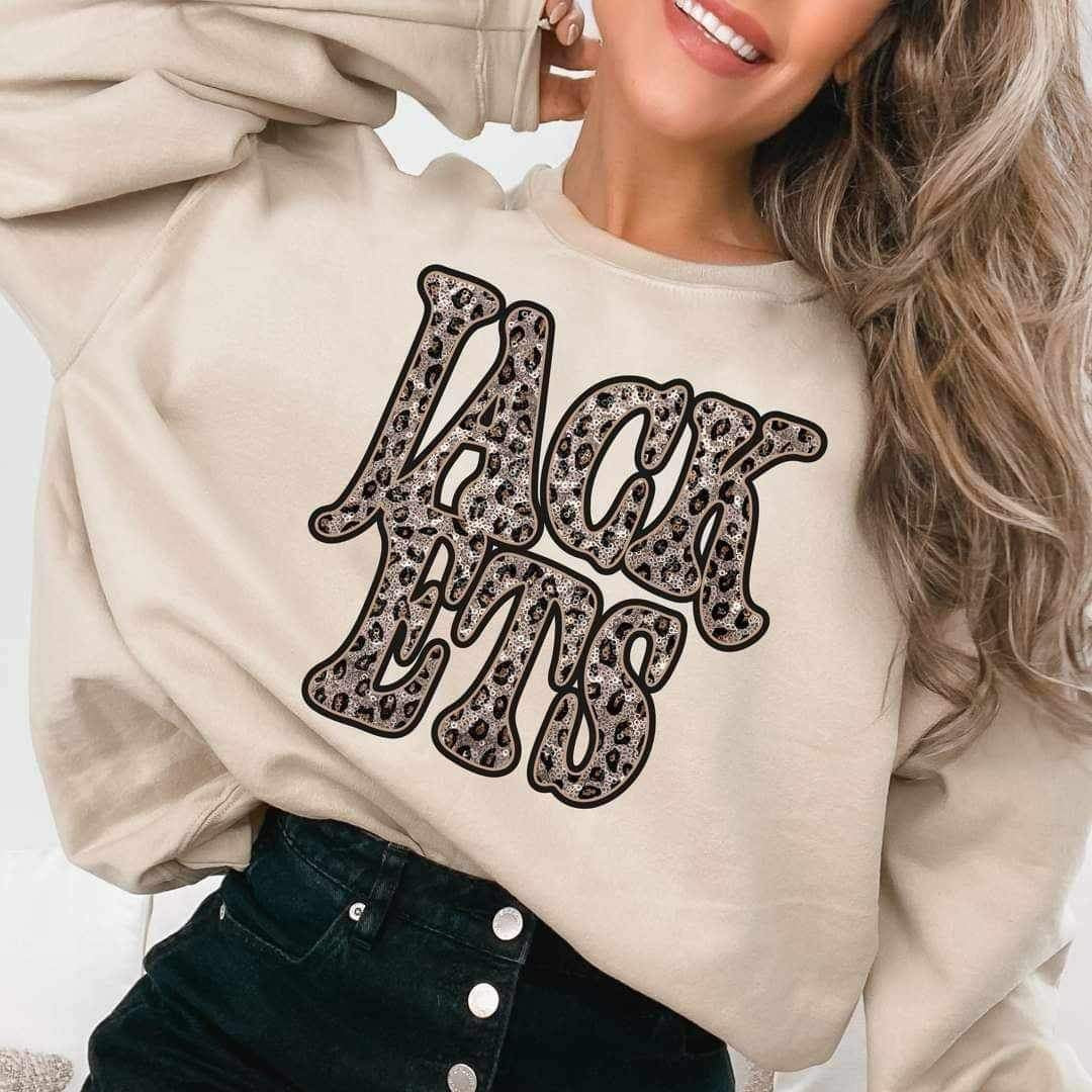 Jackets sequin leopard 17289 DTF TRANSFER