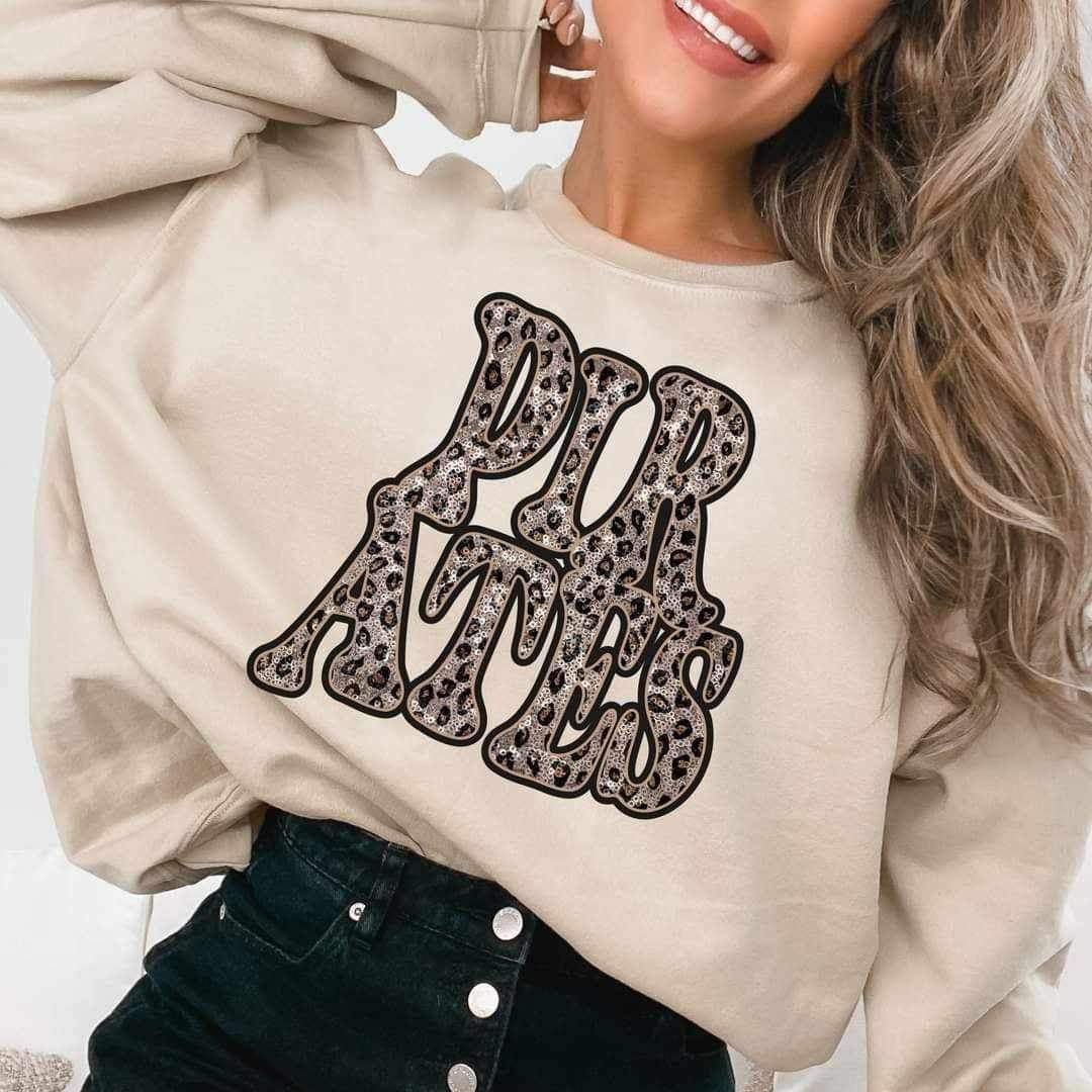 Pirates sequin leopard 17293 DTF TRANSFER