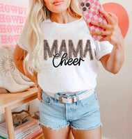 Cheer mama leopard embroidery (DDD) 37014 DTF transfer