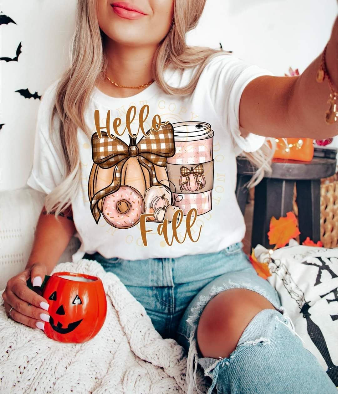 Hello fall items (DDD) 58511 DTF transfer