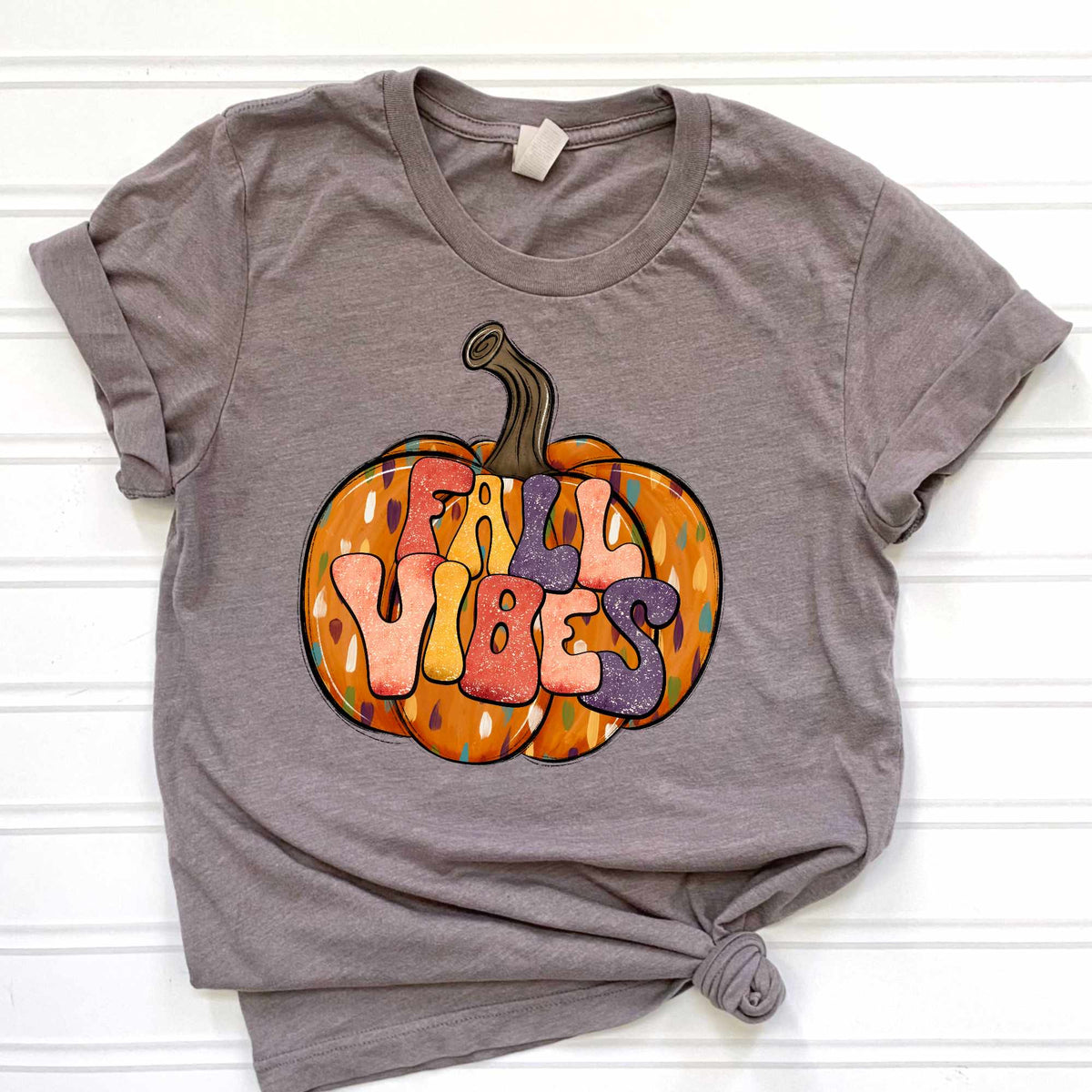 Fall vibes LIGHT pumpkin (CITY) 37032 DTF transfer