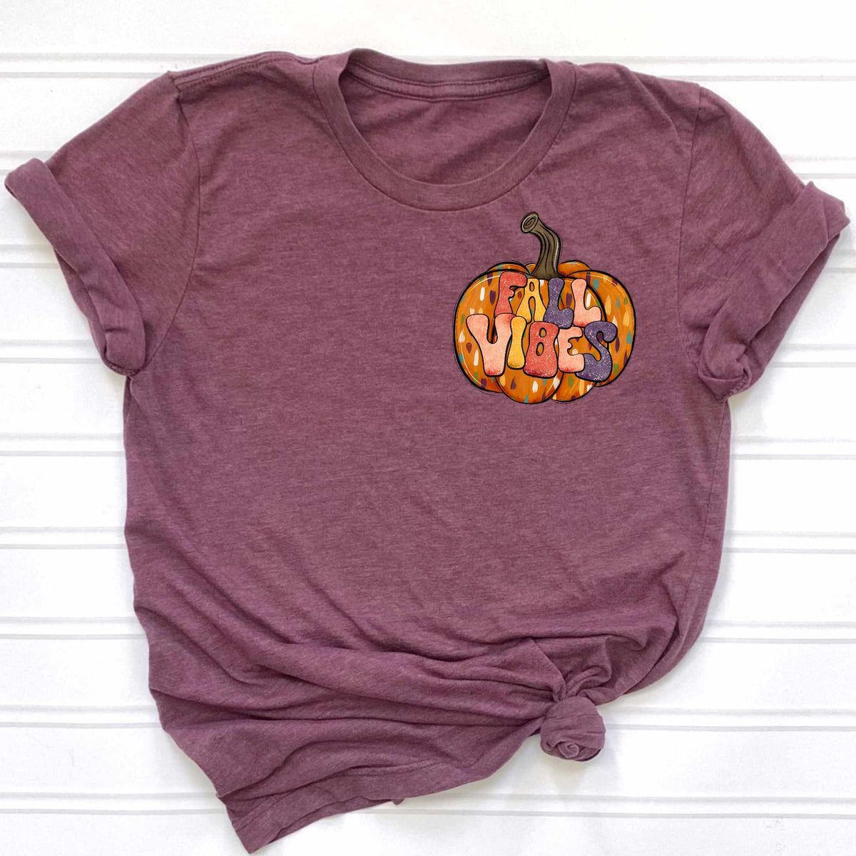 Fall vibes LIGHT pumpkin (CITY) 37032 DTF transfer