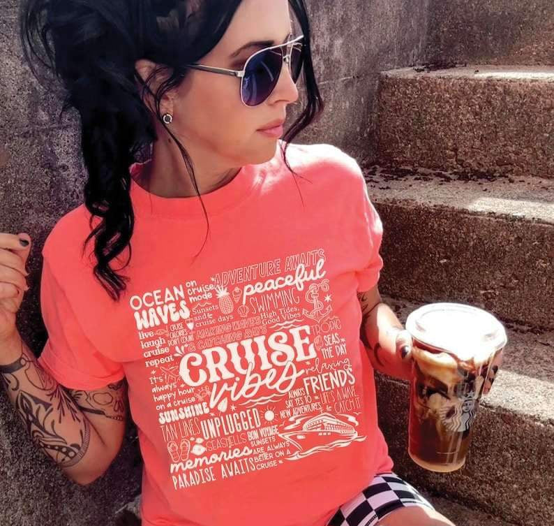 Cruise vibes subwayWHITE 27041 DTF transfer