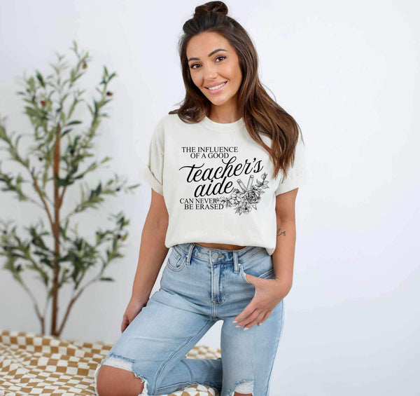 The influence of a good teacher aide can never be erased 27058 DTF transfer