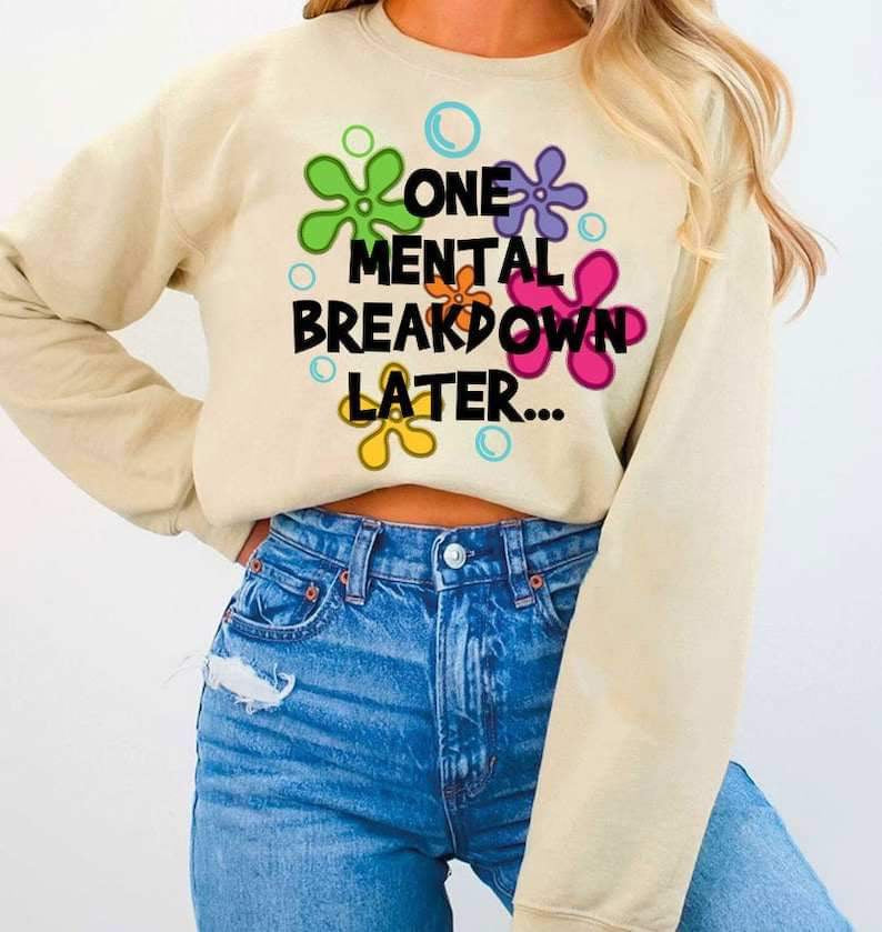 One mental breakdown later 27123 DTF transfer