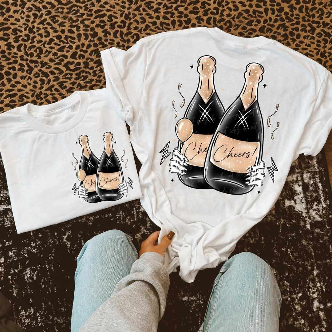 Cheers champagne (VIRGO) 73687 DTF transfer