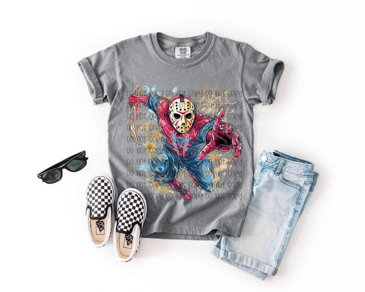 Masked Spider Guy SSD DTF transfer