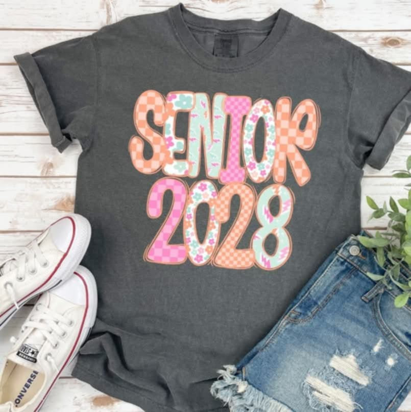 Senior 2028 pastel patterns (S&G) 87821 DTF transfer