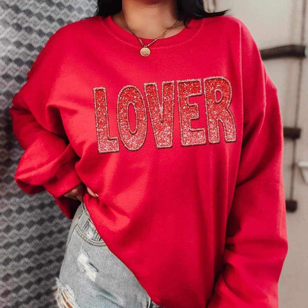 Lover red embroidery 17549 DTF TRANSFER