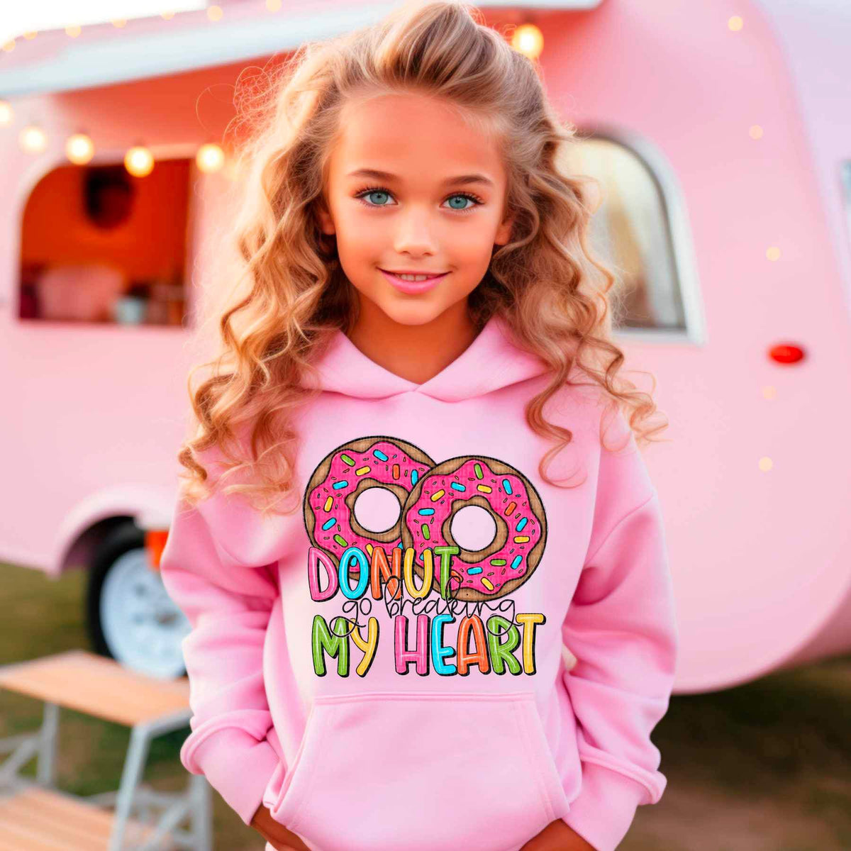 Donut go breaking my heart 17576 DTF TRANSFER