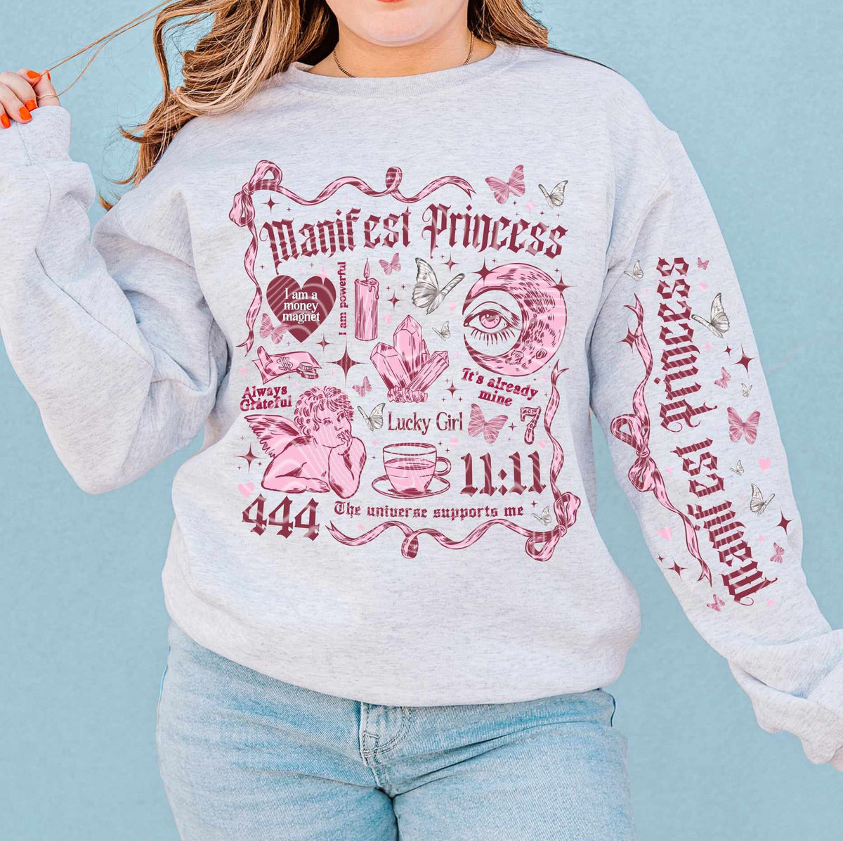 Manifest princess FRONT (CSC) 73723 DTF transfer