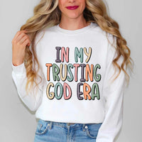 In my trusting God era colorful 17562 DTF TRANSFER