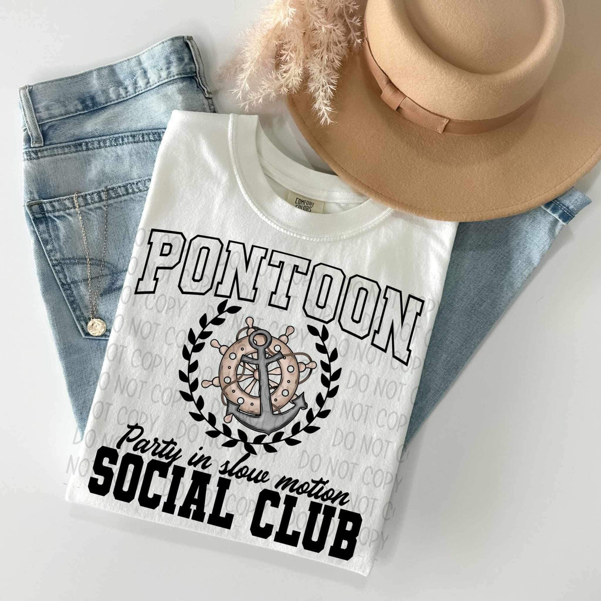 Pontoon social club 27126 DTF transfer