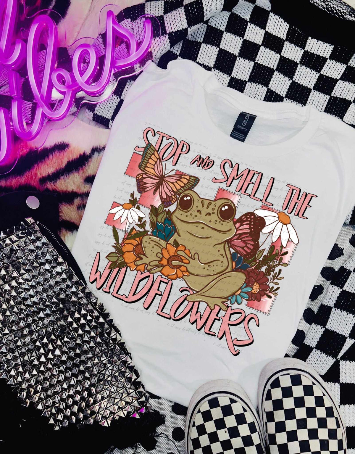 Stop and smell the wildflowers (CSTAGE) 37305 DTF transfer