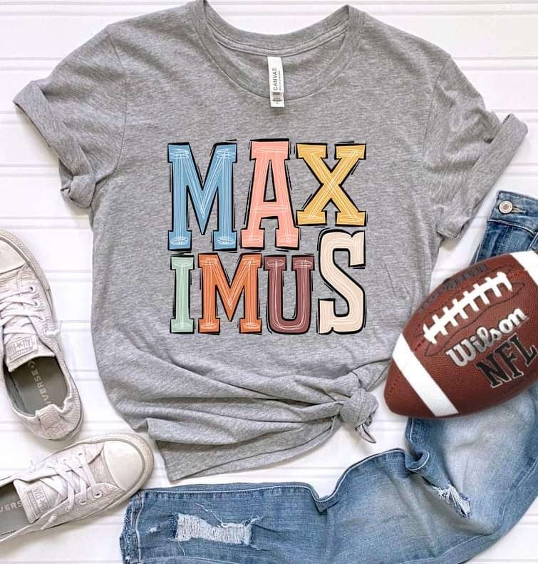 Maximus boho (S&G) 37397 DTF transfer