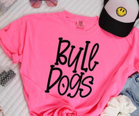 Bulldogs black font (S&G) 37385 DTF transfer