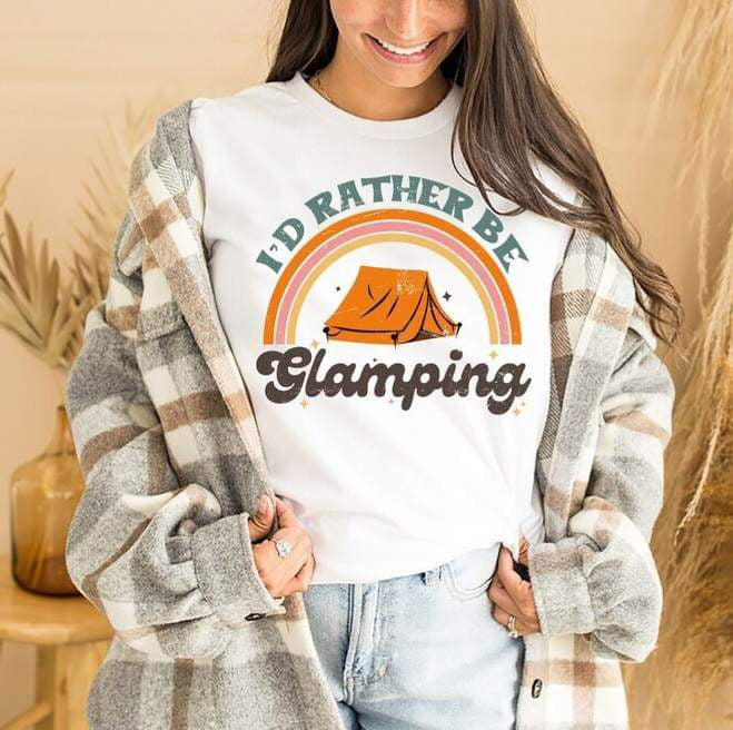Id rather be glamping 27281 DTF transfer