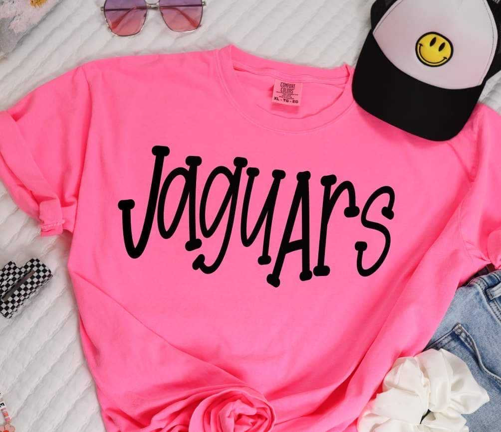 Jaguars black font (S&G) 37368 DTF transfer