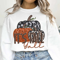 It’s fall yall sequin pumpkins 37404 DTF transfer