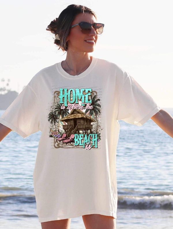 Home is where the beach is (SSD) 27293 DTF transfer