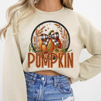 Hello pumpkin embroidery 37403 DTF transfer