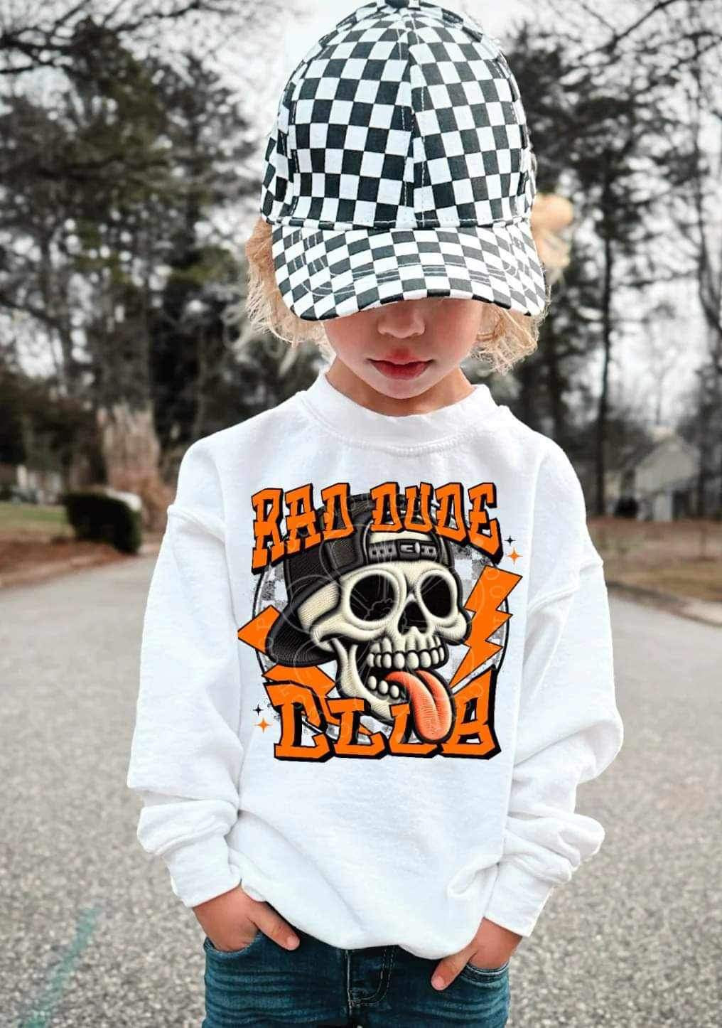 Rad dude club (LYTTLE) 27325 DTF transfer