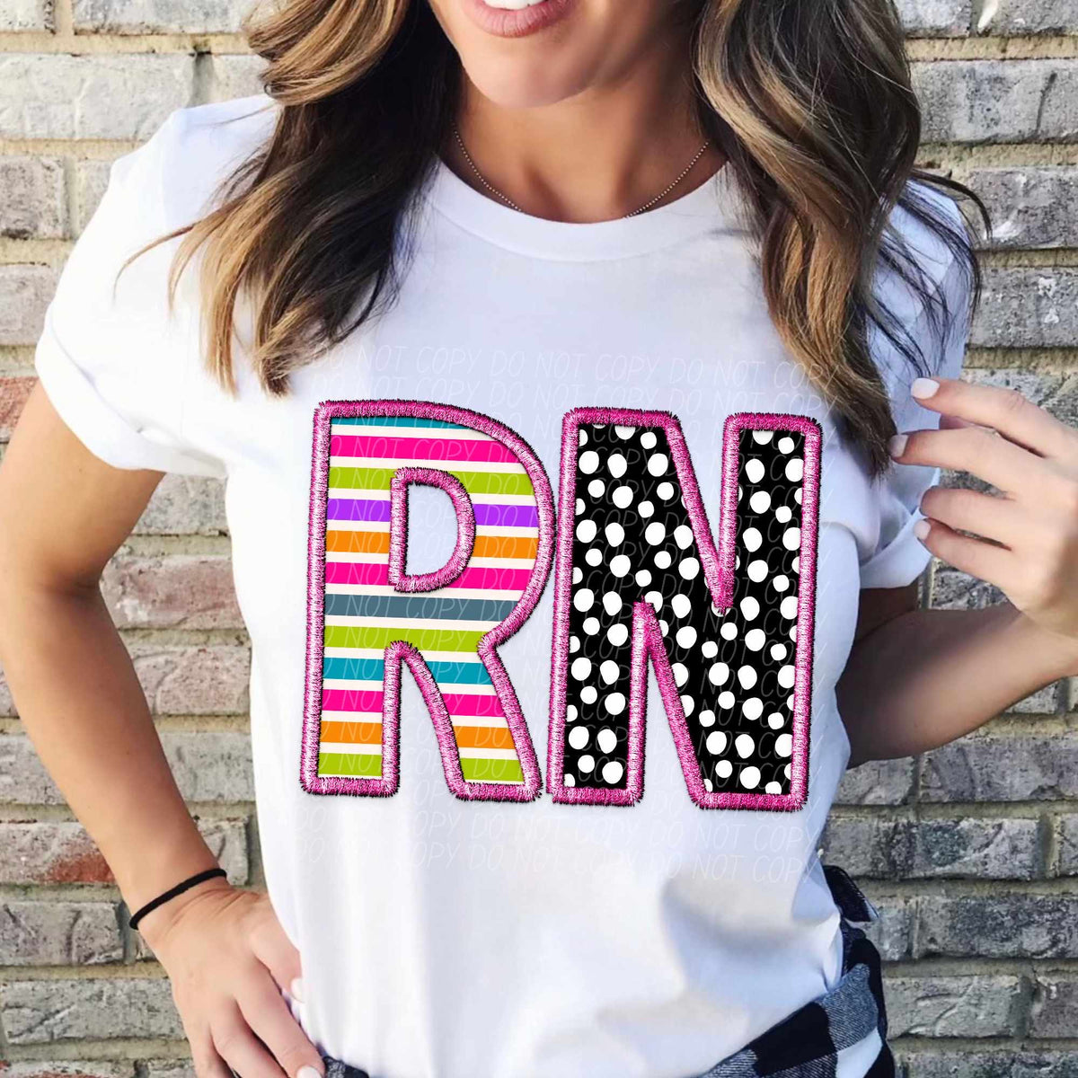 RN colorful patterns (CITY) 37464 DTF transfer