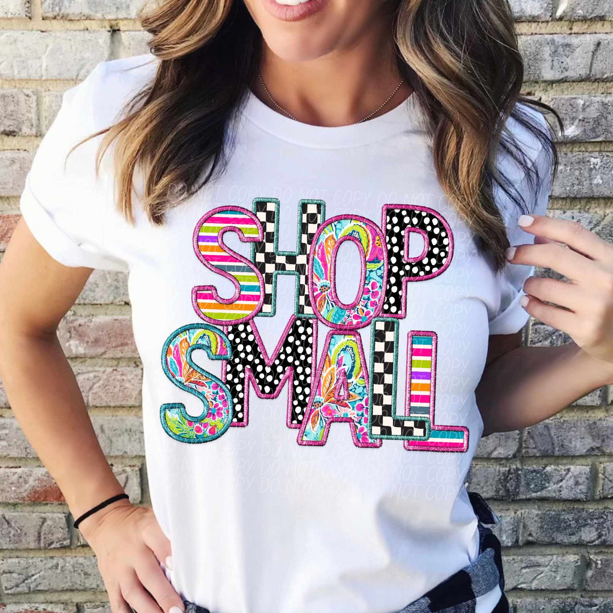 Shop small colorful patterns (CITY) 37474 DTF transfer