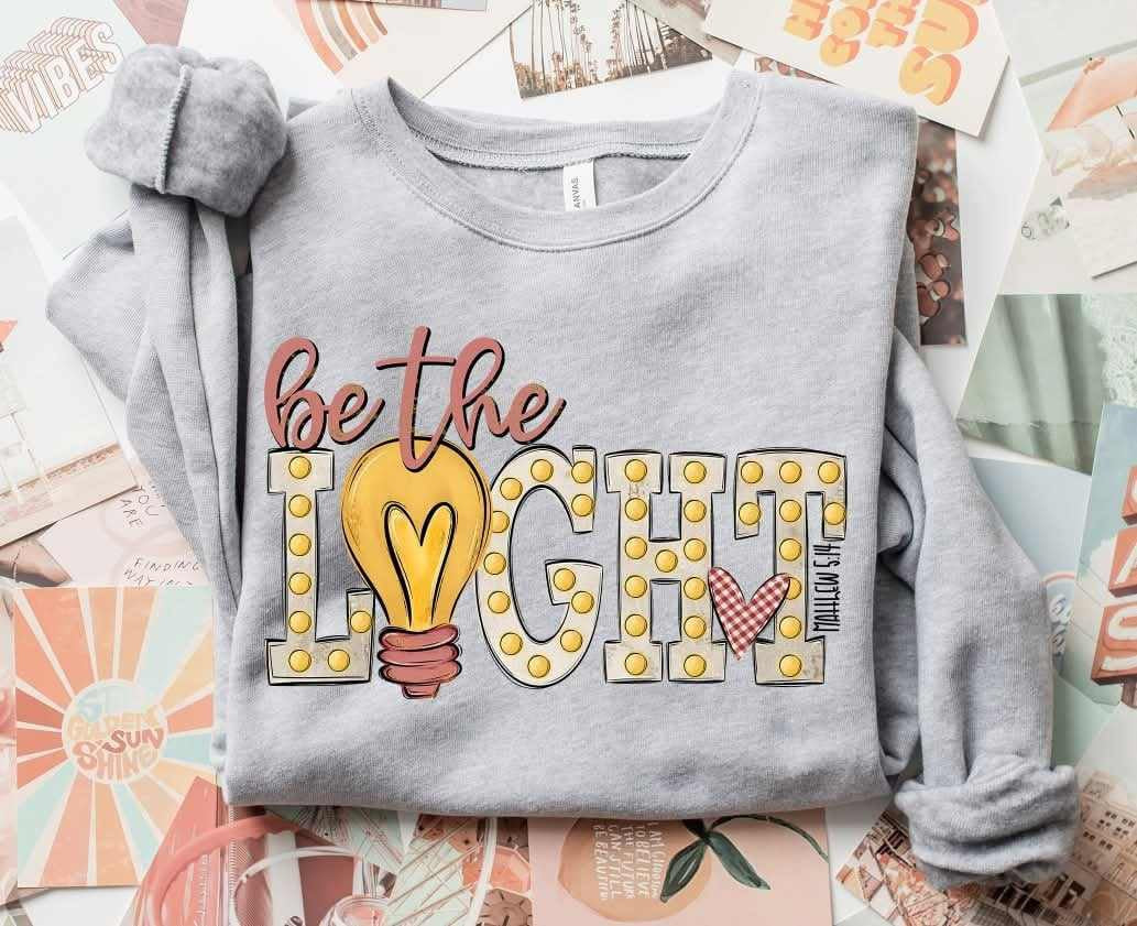 Be the light lightbulb (S&G) 73939 DTF transfer