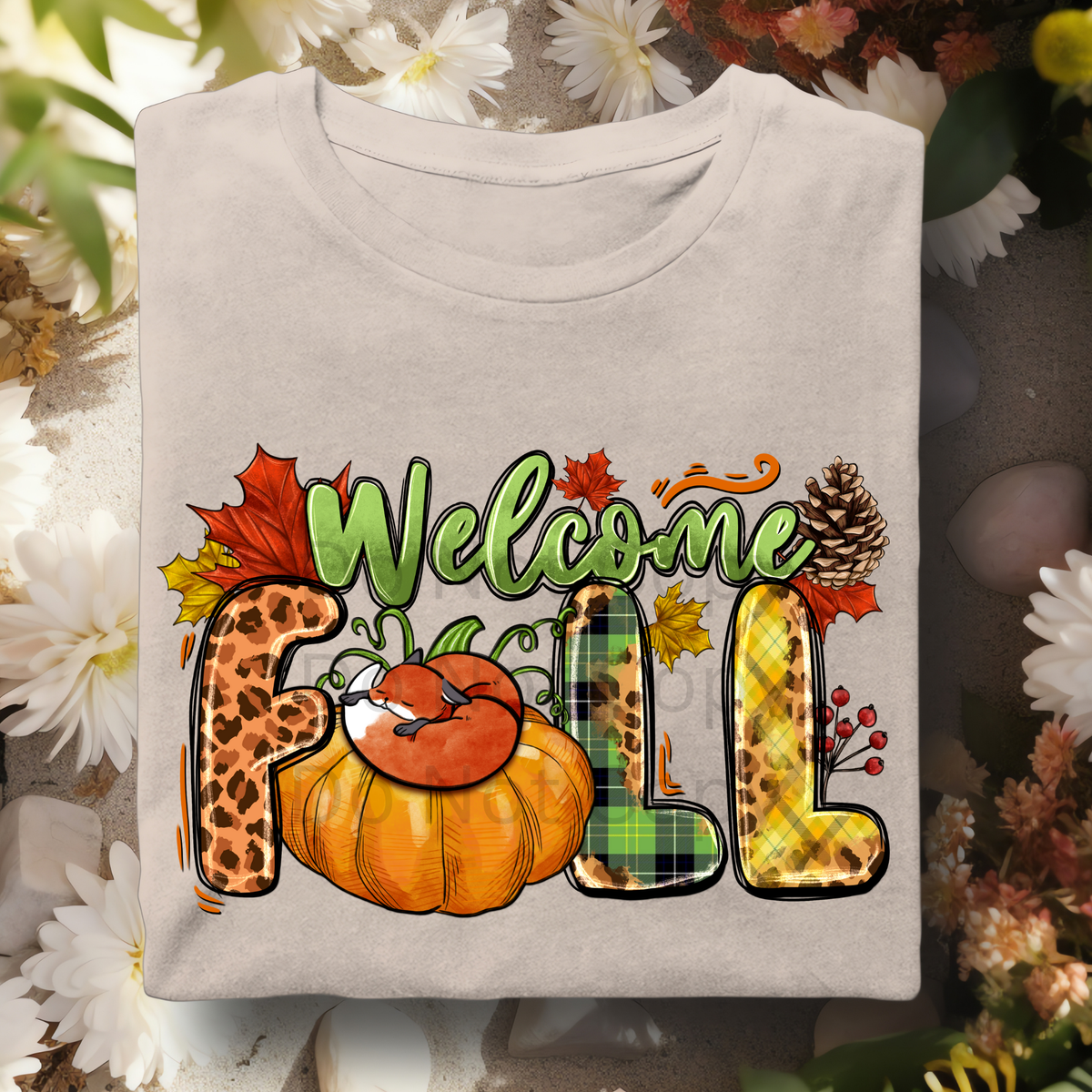 Welcome Fall-38124-DTF transfer