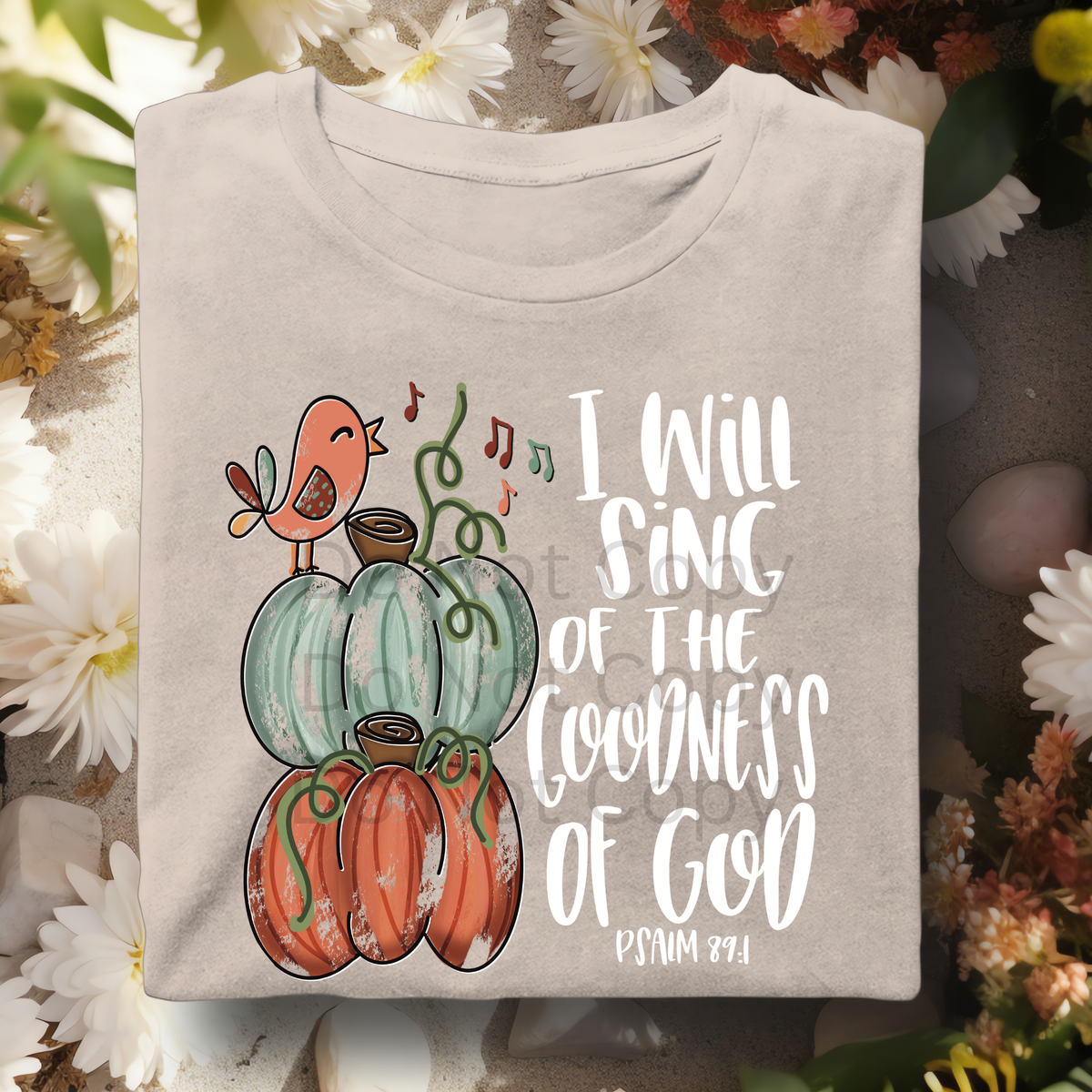 I will sing of the goodness of God-38110-DTF transfer