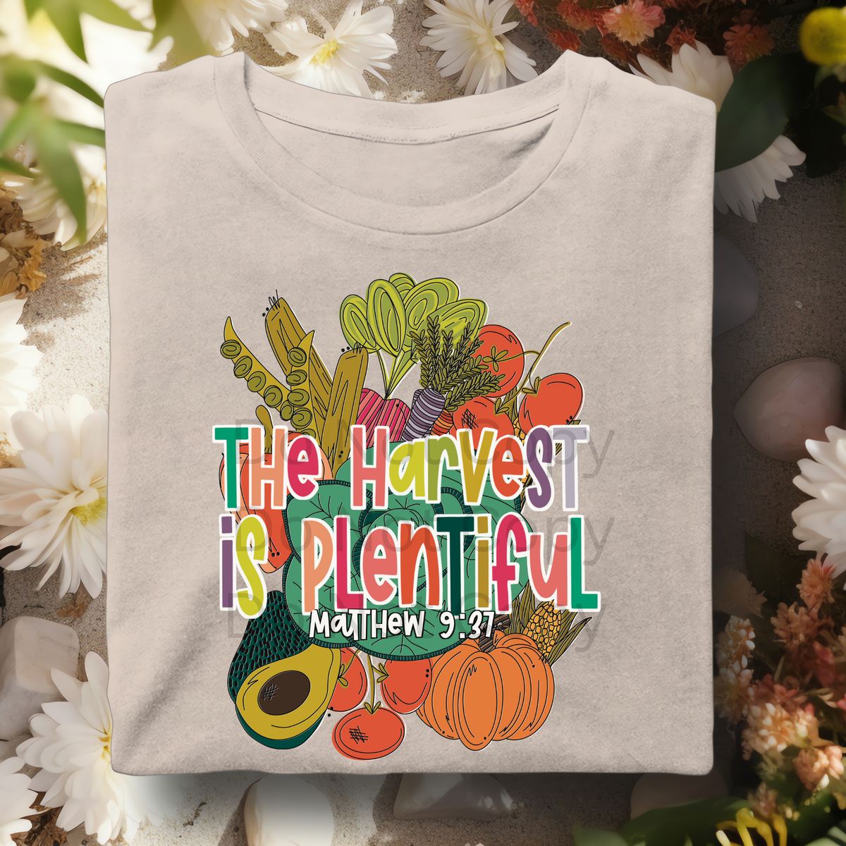 The harvest is plentiful-38236-DTF transfer