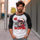 Be my valentine skull 17817 DTF TRANSFER