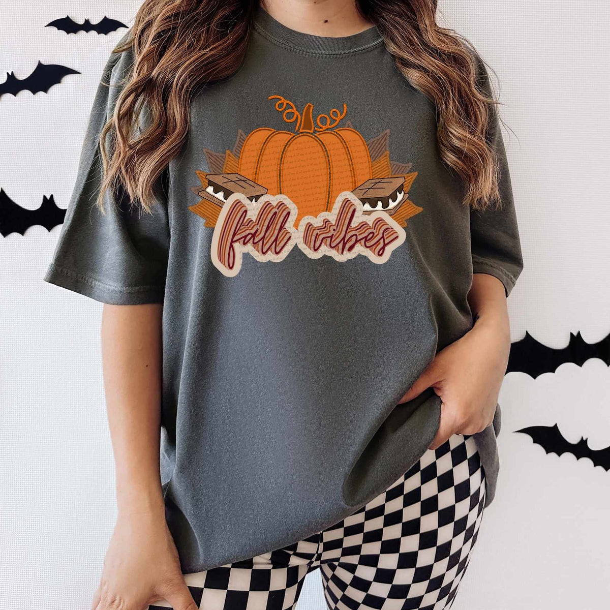 Fall vibes smores and pumpkin (CITY) 37540 DTF transfer