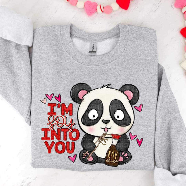 Im soy into you panda 17814 DTF TRANSFER