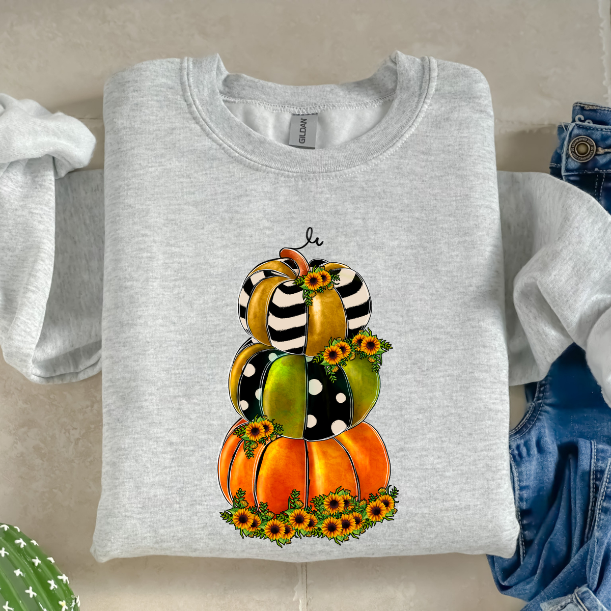 Pumpkin-Sunflower-38141-DTF transfer