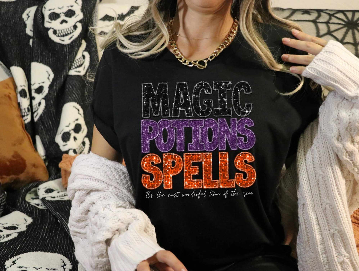 Magic potions spells it’s the most wonderful time of the year (CITY) 37505 DTF transfer