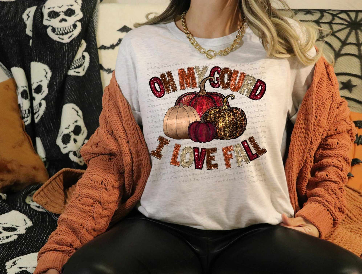 Oh my gourd I love fall (CITY) 37502 DTF transfer