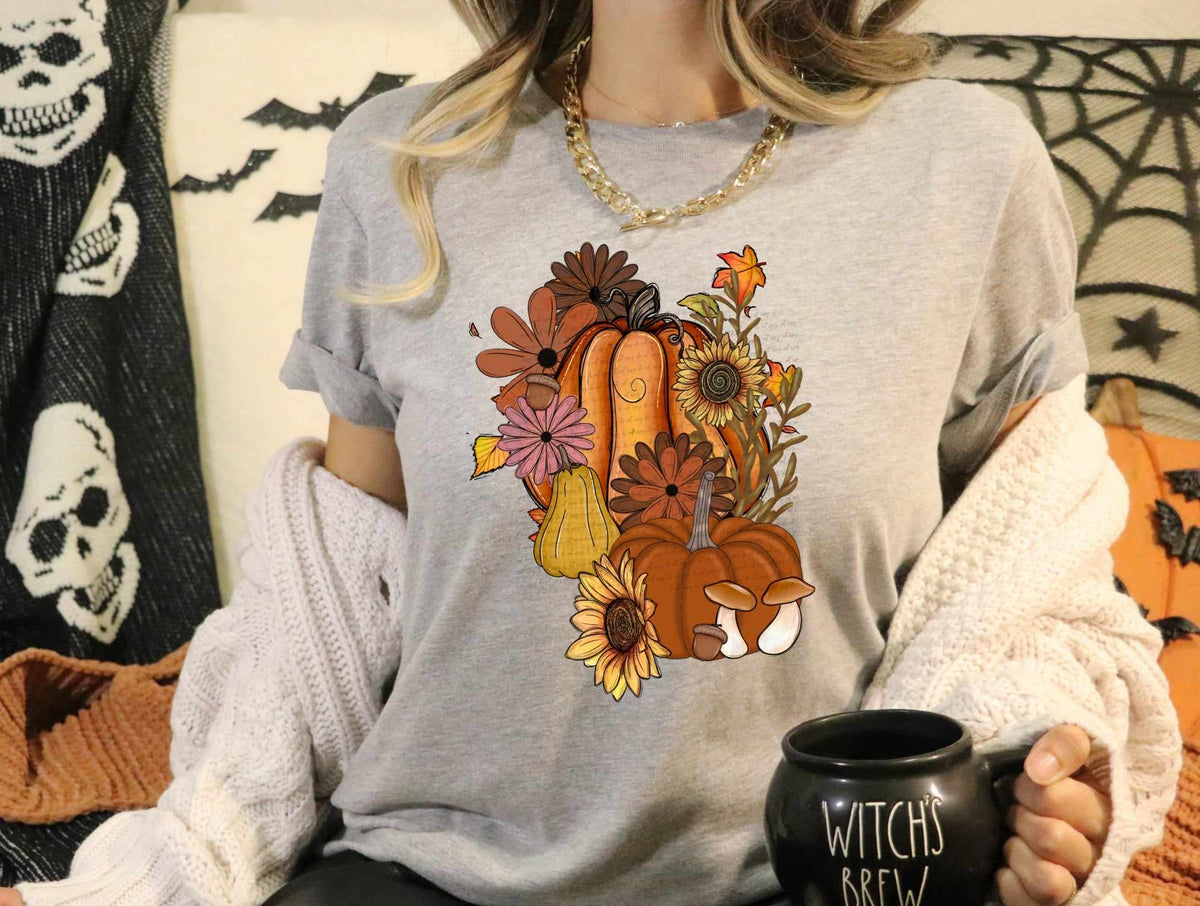 Gourds and flowers vertical (CITY) 37500 DTF transfer