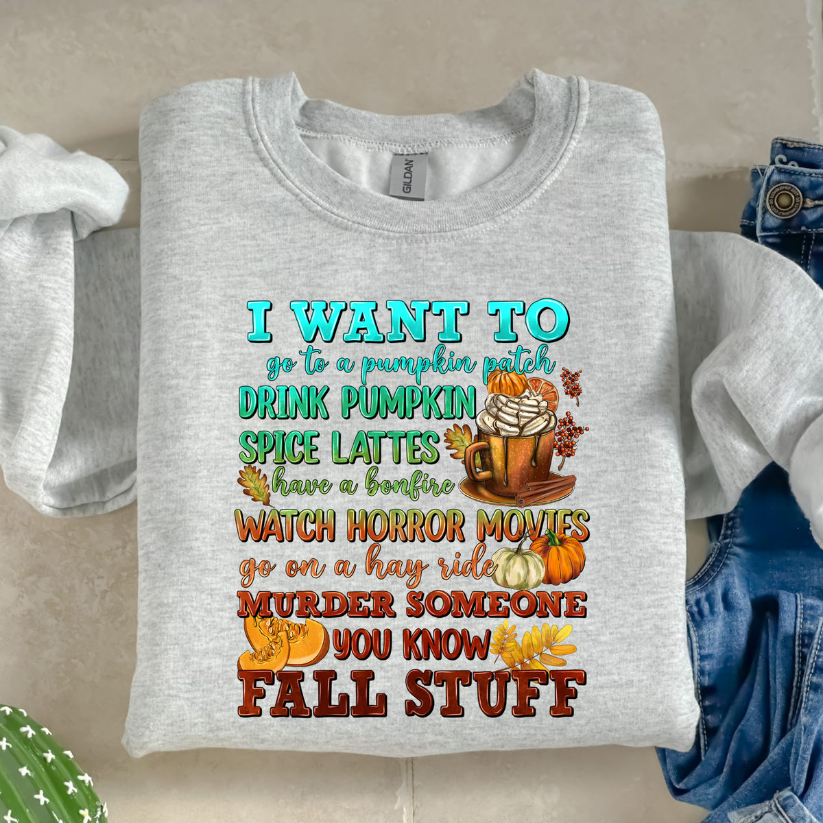 I want to go to a pumpkin patch Fall Stuff-38156-DTF transfer